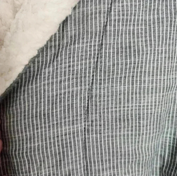 NWT Levi's Levi Strauss x Target Womens S/M Dark Chambray Sherpa Winter Robe - Picture 5 of 5